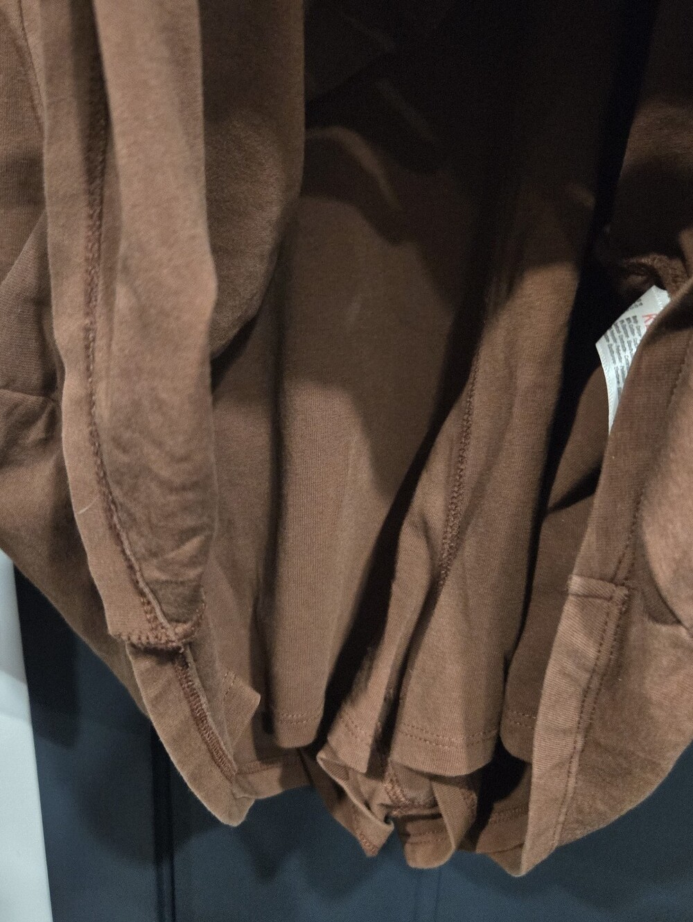 Brown Long Sleeve Skort Romper Large Nwt Free People Movement - Picture 3 of 4